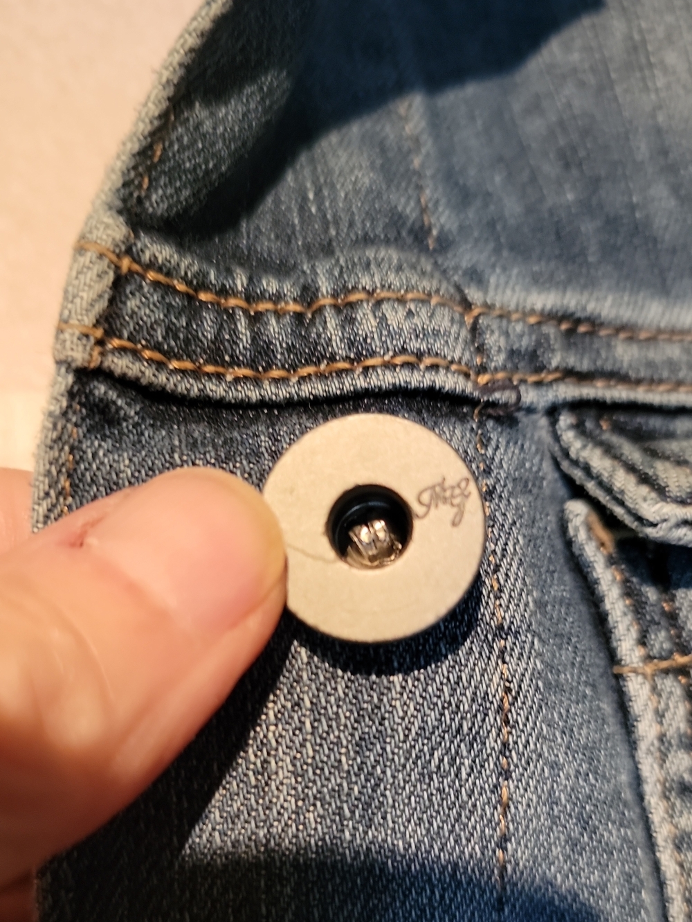 Mavi Gold Women's Light Blue Denim Jacket - Picture 3 of 10